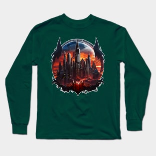 evil town city Long Sleeve T-Shirt
